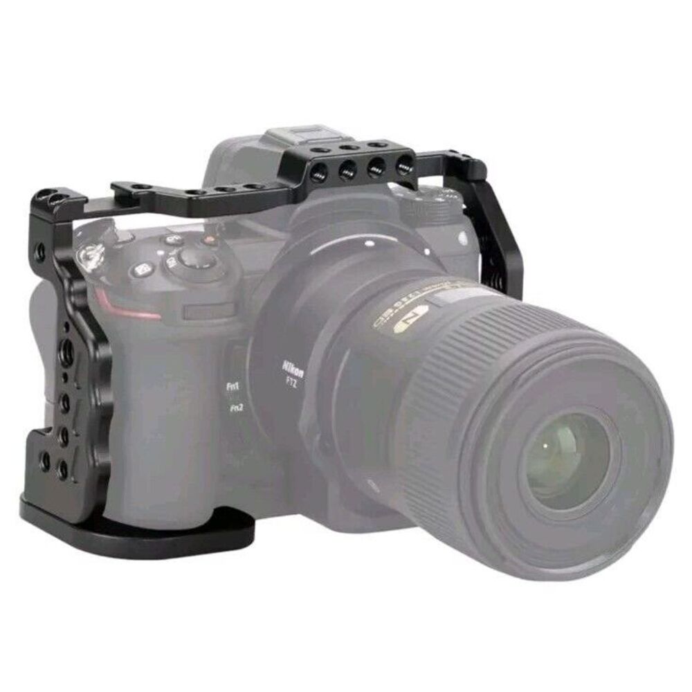 Nitze Z6/Z7 Camera Cage for Nikon Z6/Z7 with Cable Clamp - SKU#1643413